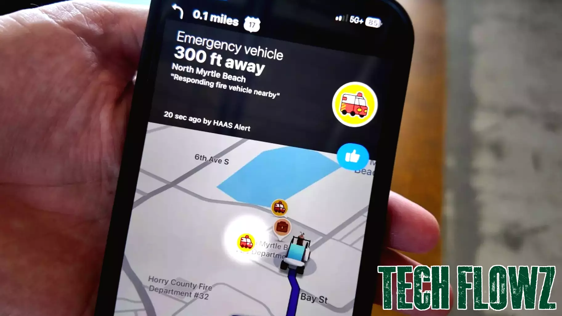 North Myrtle Beach Fire Rescue debuts technology to keep drivers, first responders safe