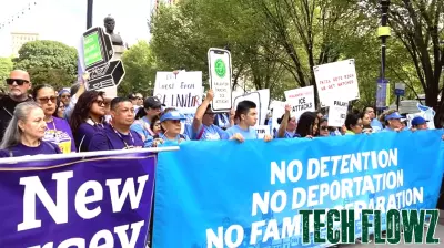 Concerns Rise Over Technology Tracking Immigrants Amid Newark Protest