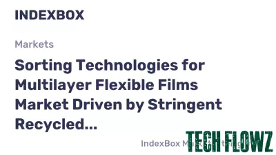 Sorting Technologies for Multilayer Flexible Films Market Driven by Stringent Recycled Content Mandates to 2035